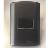 1 Interruptor 1 Tecla Simples - 10A 250V - GRAFITE