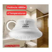 Chuveiro Bella Ducha 4T  220V 6800W - Lorenzetti -  cód 9959 - LORENZETTI