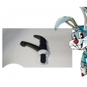 Torneira Lavatório Abs Black 1/4 de volta - 29761 Cód: 1207033