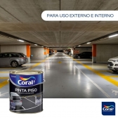 Tinta Piso Premium Internas e Externas 3,6L Coral - CINZA ESCURO