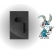 Interruptor Duplo + 1 tom 10A - cód 29989 - PLUZIE