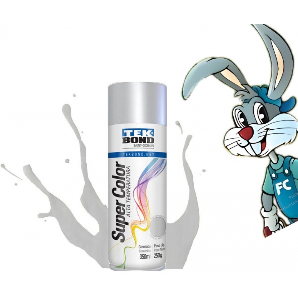 Spray Tek Bond - Alumínio (ALTA TEMPERATURA) - cód 33009 - ALTA TEMPERATURA