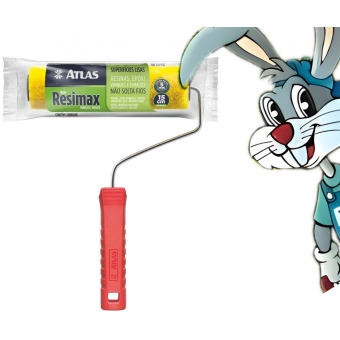 Rolo Resimax 15cm Lã Sintética - cód 1699