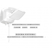 Resistencia Ducha Futura Eletrônica - 220v - 7500w - 3060-C - cód 402