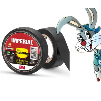Fita Isolante Imperial (3M) 18mm x 10m - cód 33369