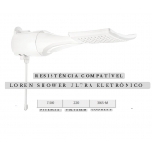 Resistência Multi Loren Shower Ultra 7500w - 3065M - cod 24335 - LORENZETTI
