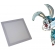 Painel de Embutir Quadrado 18w - cód 34112 - EMBUTIR
