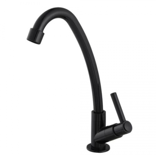 Torneira Bica Movel de Mesa 1/4v  - Black Abs - Cód 33321 - LINHA SINK