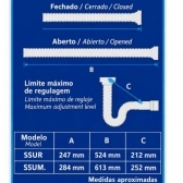 Sifão Sanfonado Universal Cód - 25091 - ASTRA