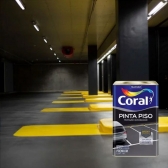 Tinta Piso Premium Internas e Externas 18L Coral - PRETO