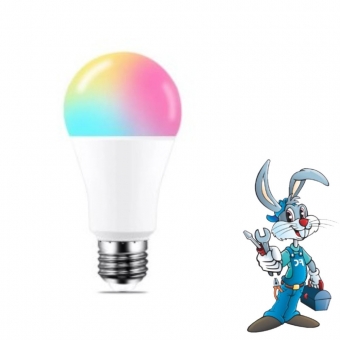 Lâmpada LED Inteligente Wi-Fi RGB kanko 15w +3w cód 23082