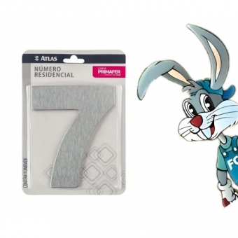 Numero Residencial 0 ADESIVO - cód 22617