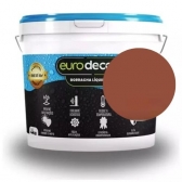 Borracha Liquida Veda Tudo Emborrachada 4kg - Vermelho Telha