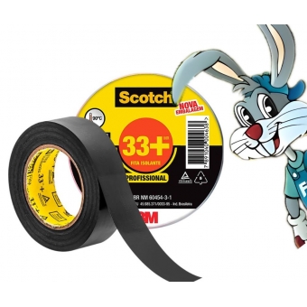 Fita Isolante - 19mm x 20m (33+) - cód 11466