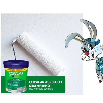 Tinta Coralar Latex 20 litros - cód 32987