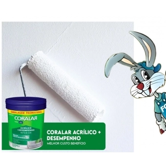 Tinta Coralar Latex 20 litros - cód 32987