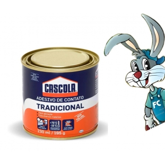 Cola Adesivo de Contato 200g (Tradicional) - cód 6865