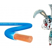 Cabo Elétrico Flexível Sil 10,0mm (Por Metro) - AZUL-17282