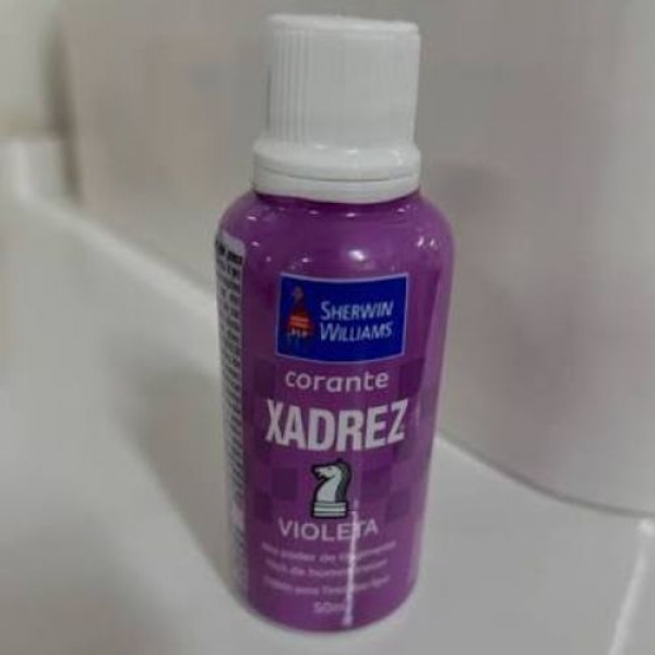 Corante Xadrez Violeta 50ml - Base D`Água - SHEWIN-WILLAMS
