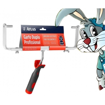 Garfo para Pintura 30 a 46cm Duplo Profissional - cód 26498